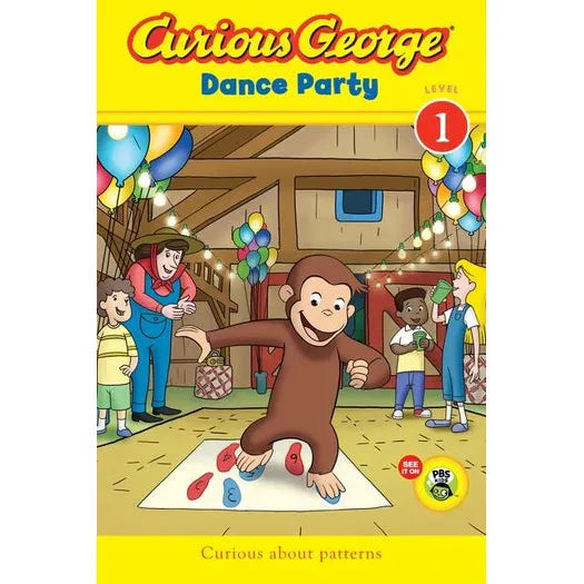 Curious George Dance Party- Early Reader