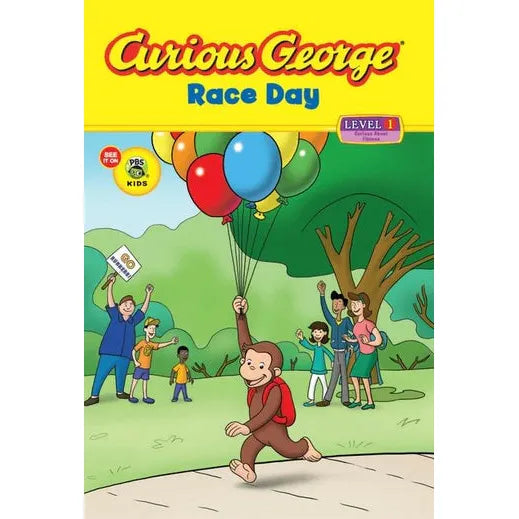 Curious George Race Day - Early Reader