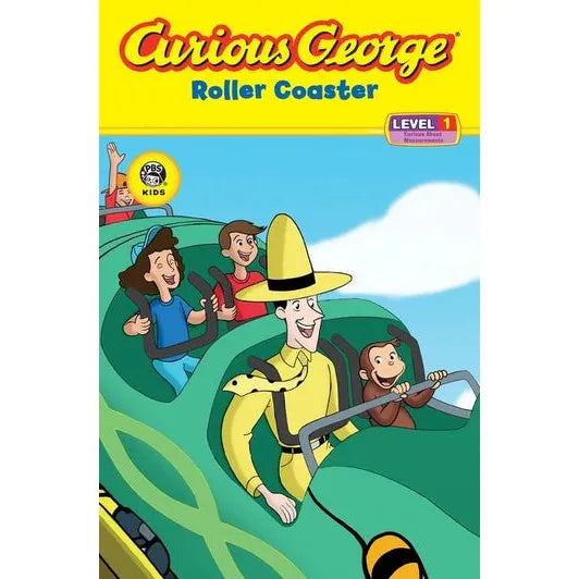 Curious George Roller Coaster  - Early Reader