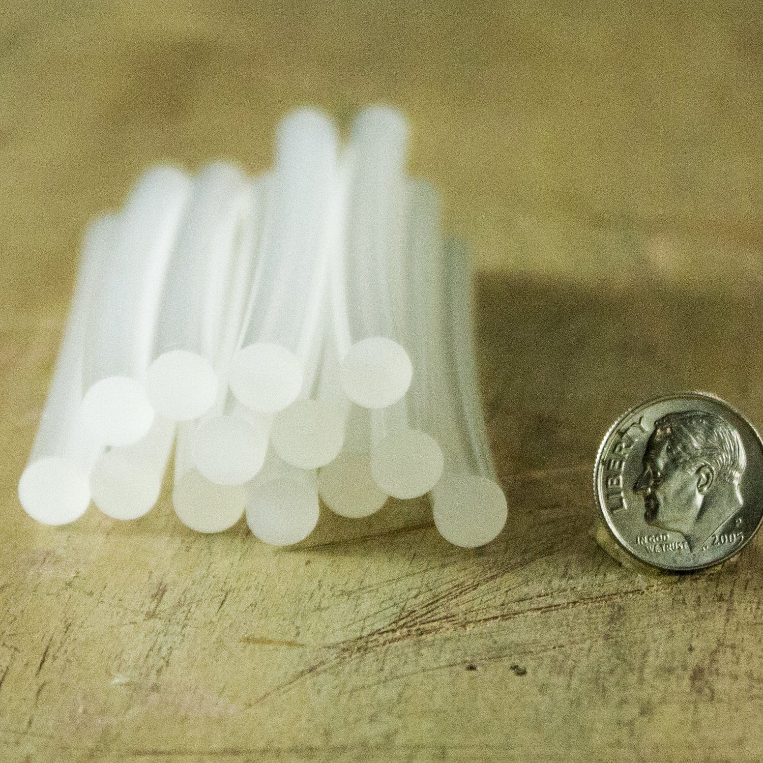 Mini Size 4" Clear Hot Glue Sticks, 5 lb Box - A1 School Supplies