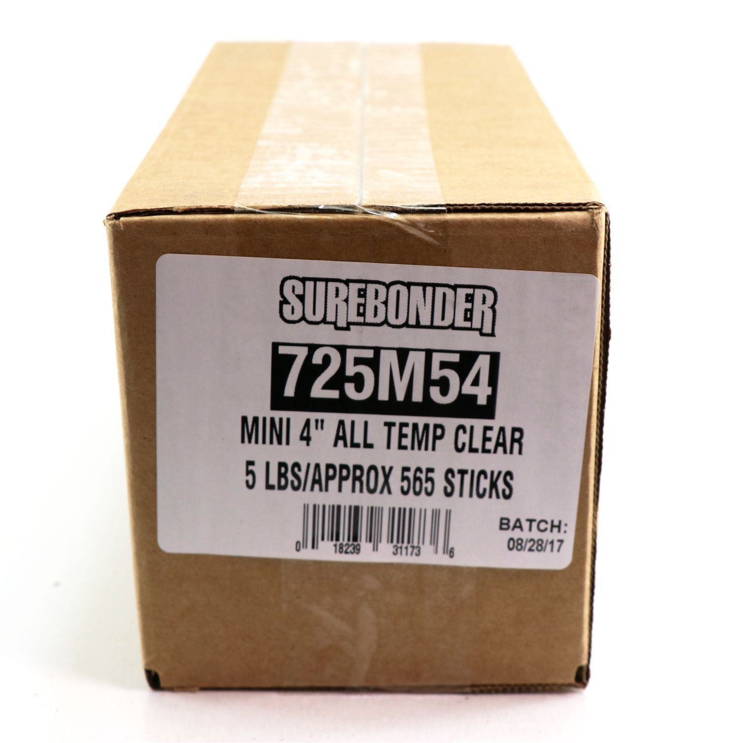 Mini Size 4" Clear Hot Glue Sticks, 5 lb Box - A1 School Supplies