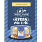 The Easy Visual Guide for Essay Writing – Teacher’s Guide