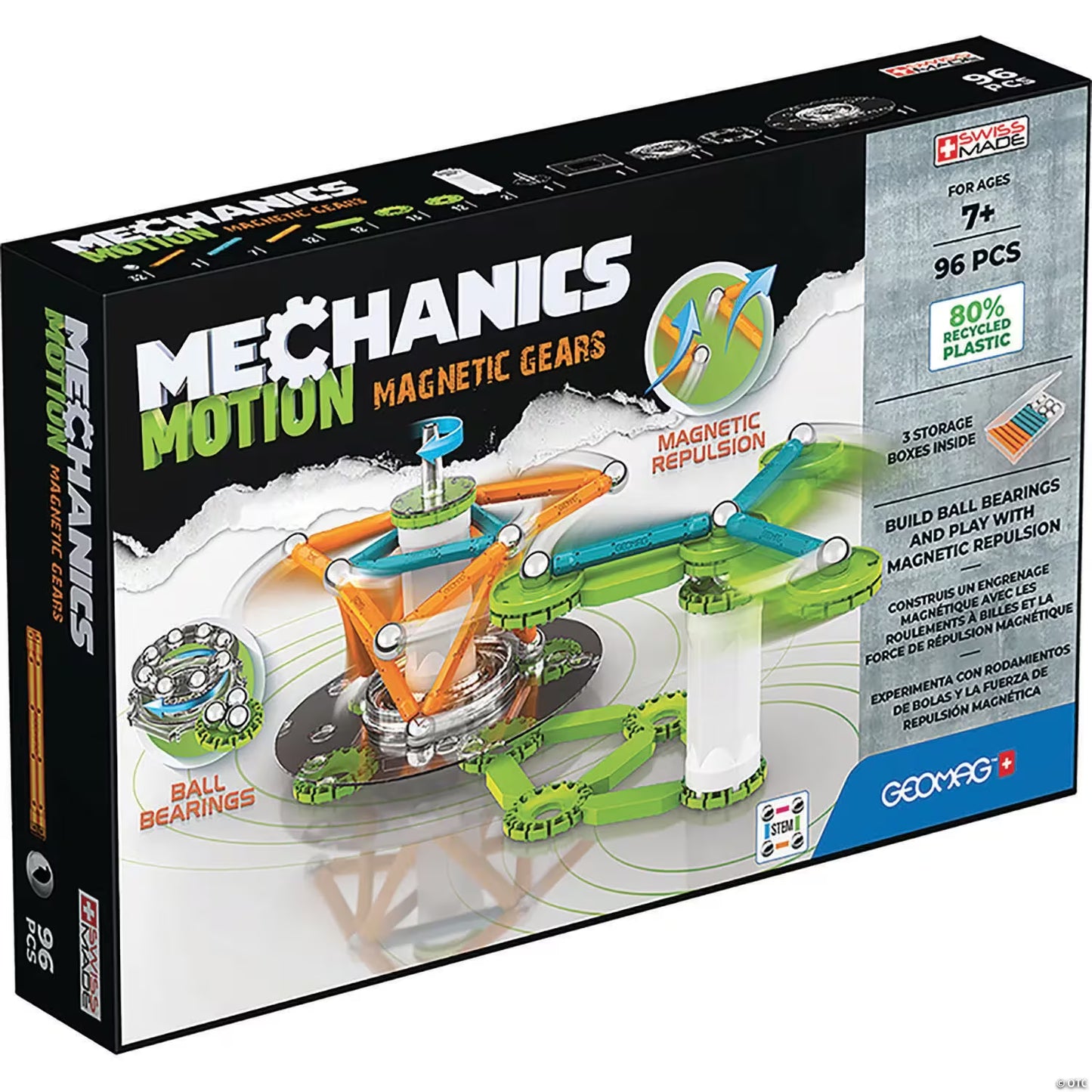 Mechanics Gears 100% Recycled 96 Piece Set