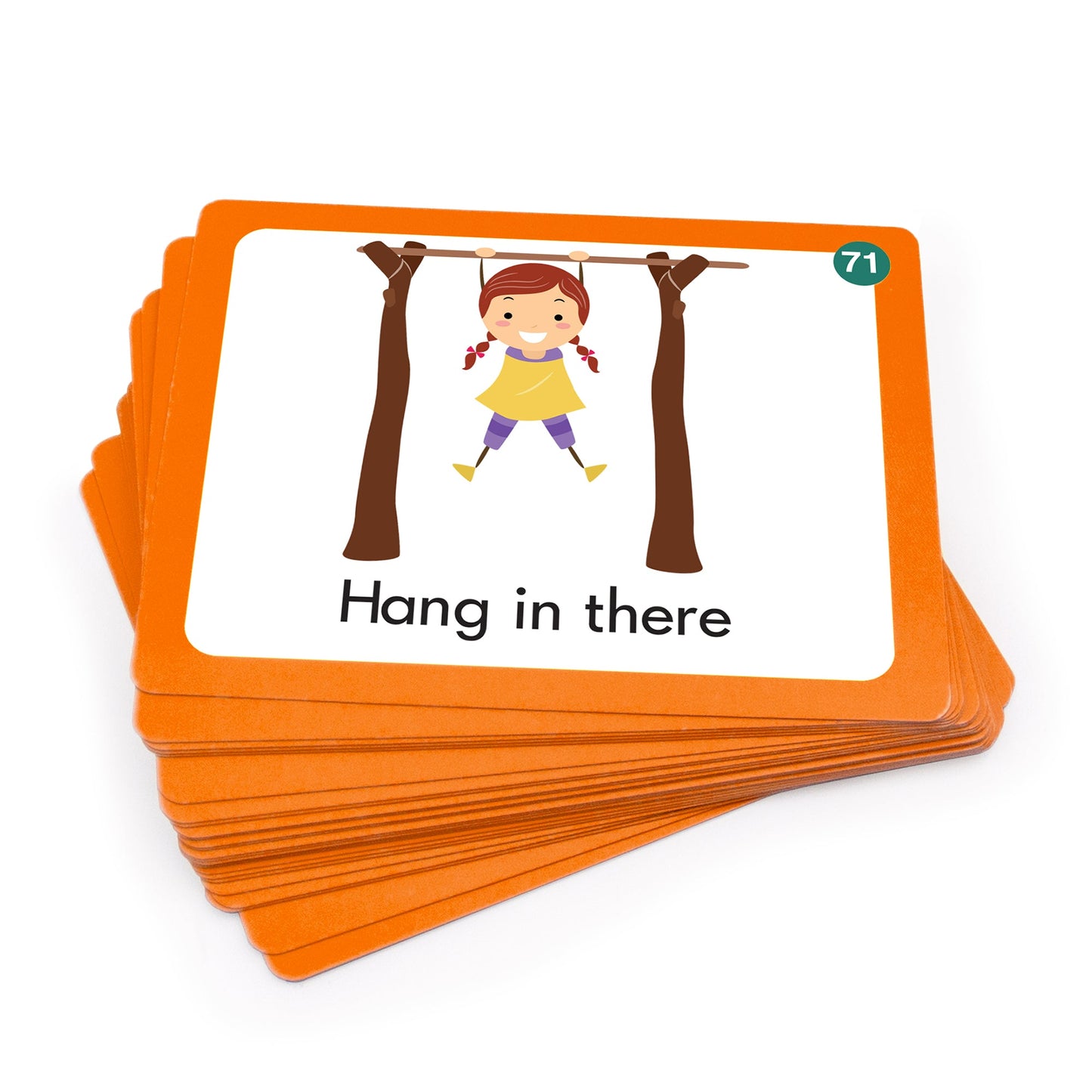 100 Common Idioms fanned cards