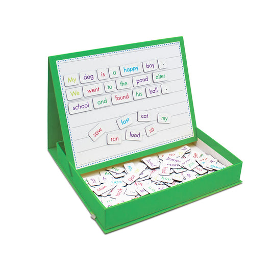 Rainbow Sentences board and pieces