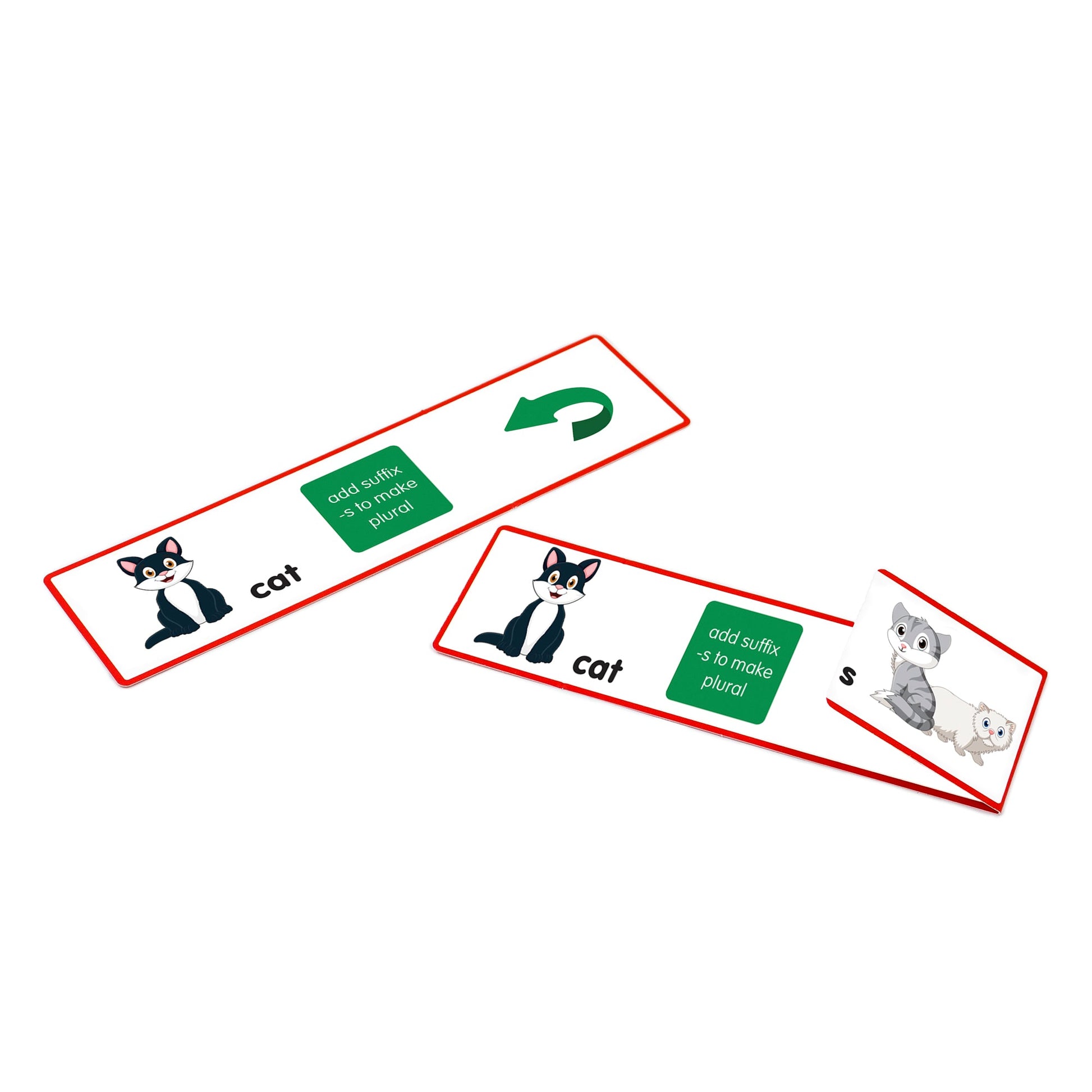 Suffix Cards front and back
