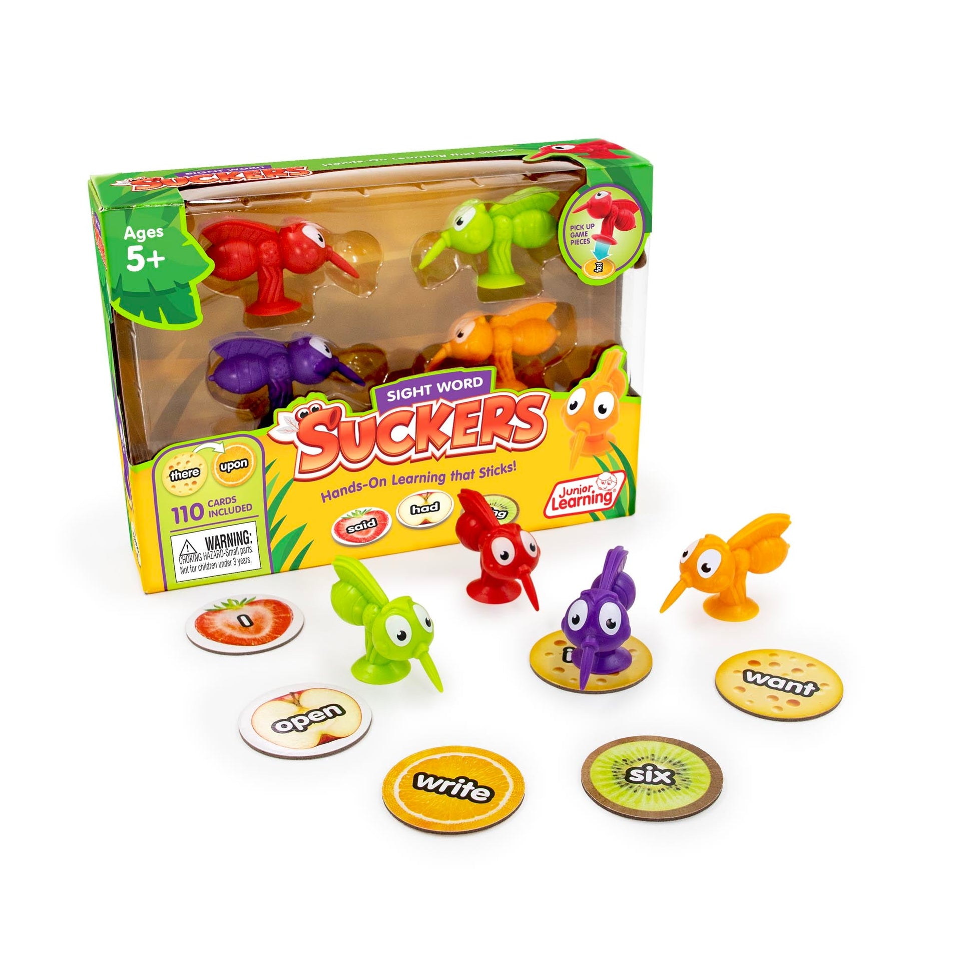 Sight Word Suckers box and contents