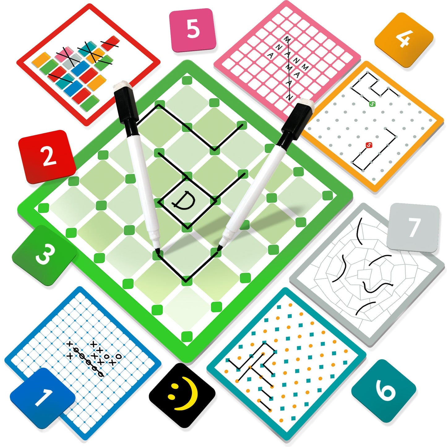 Ludic Seven Games contents