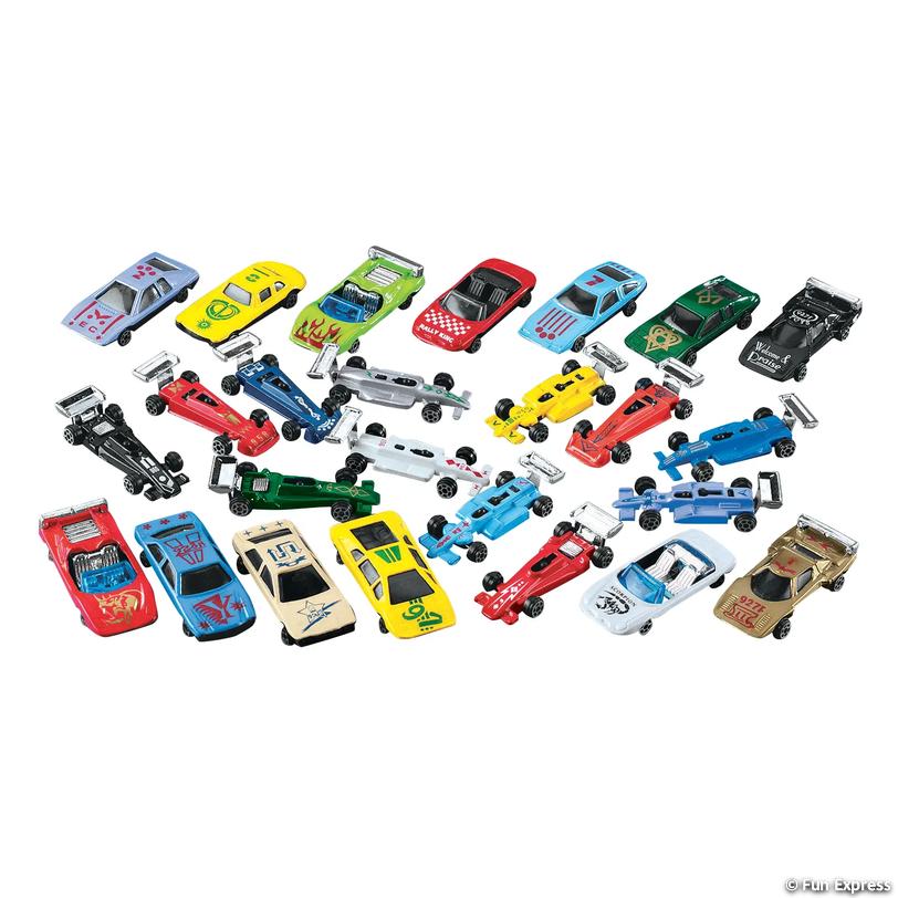 VEHICLES: Cars, Metal, Die cast, Assorted (approx 2.5-2.75")