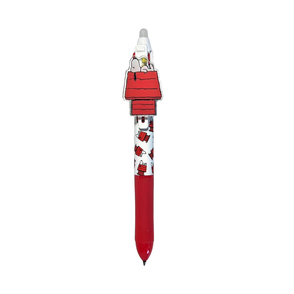 OOLY x Peanuts 3 Color Erasable Gel Pen - Snoopy & Woodstock