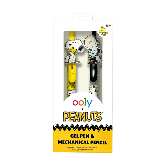 OOLY x Peanuts Gel Pen and Mechanical Pencil - Set of 2