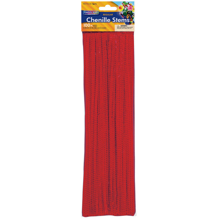 Stems 4mm, 12", 100 Count - A1 School Supplies
