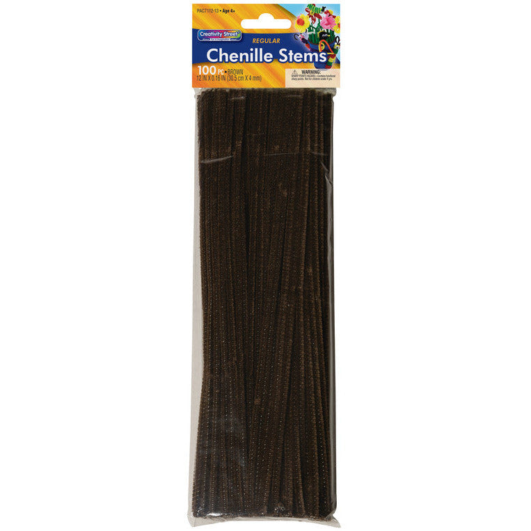 Stems 4mm, 12", 100 Count - A1 School Supplies
