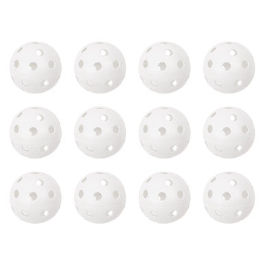 BALL: LITE FLITE BASEBALLS ASSORTED COLORS, 6/pk