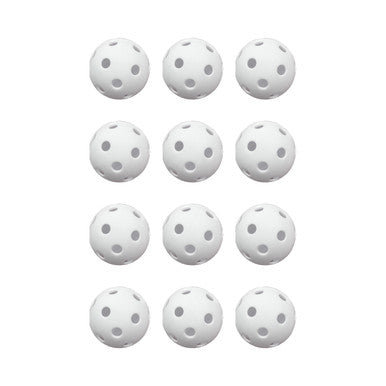 BALL: Hollow Practice Golf Ball, 12/pk