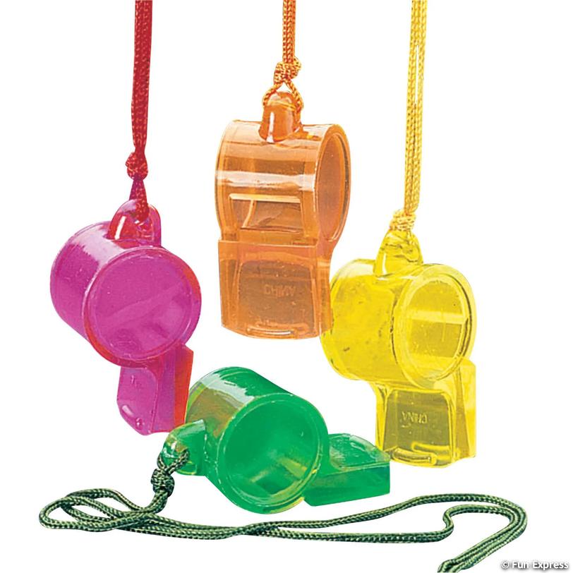 WHISTLE: PLASTIC