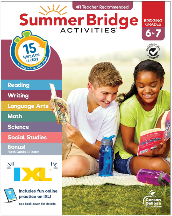 Summer Bridge Activities 6 to 7 UPDATED