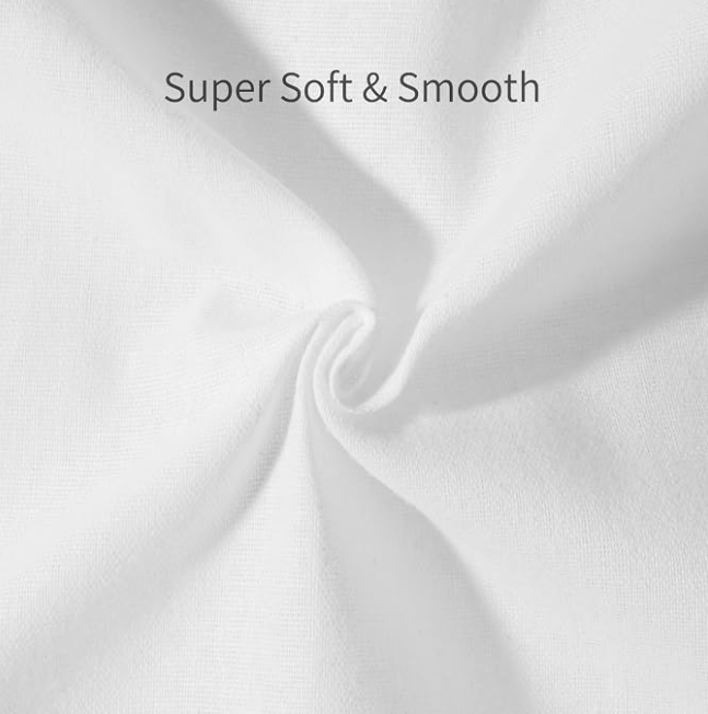 FABRIC: Unbleached muslin, 38in x 15 yard