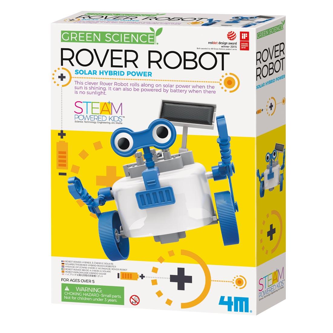 Green Science Rover Robot Kids Science Kit