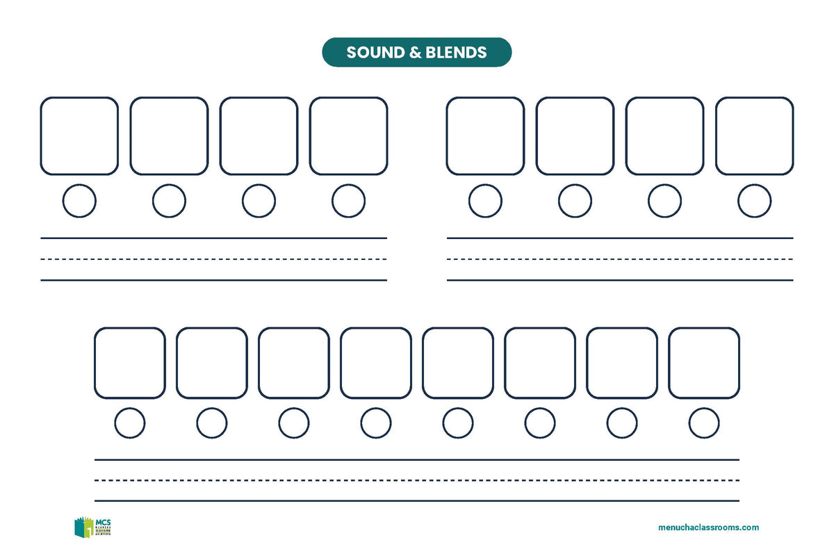 Sounds & Blends Dry Erase Board