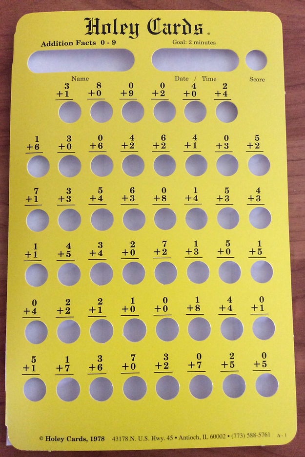Addition Card