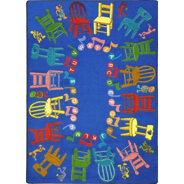 Musical Chairs™ Area Rug-5'4" x 7'8"