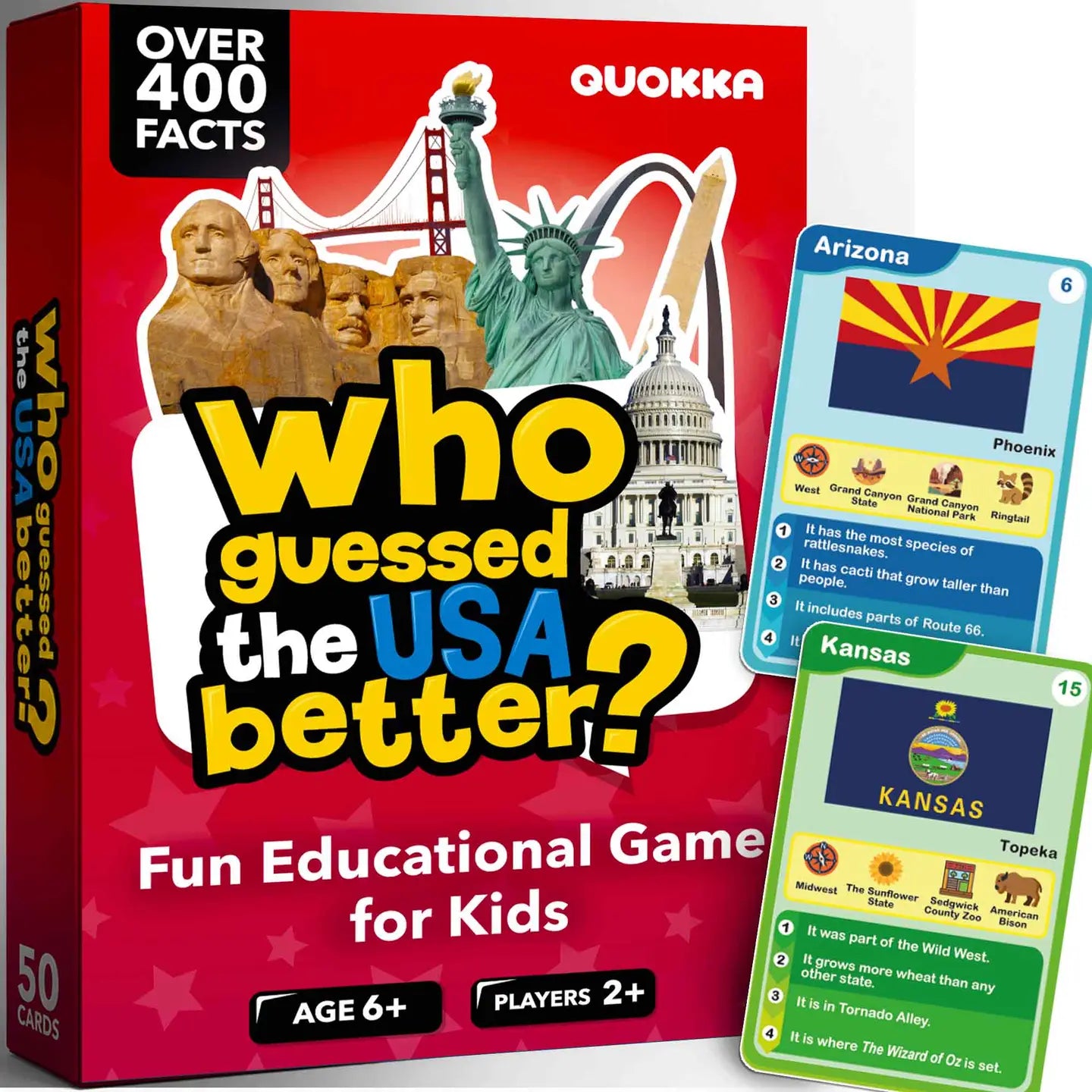 Who Guess It Better: USA States