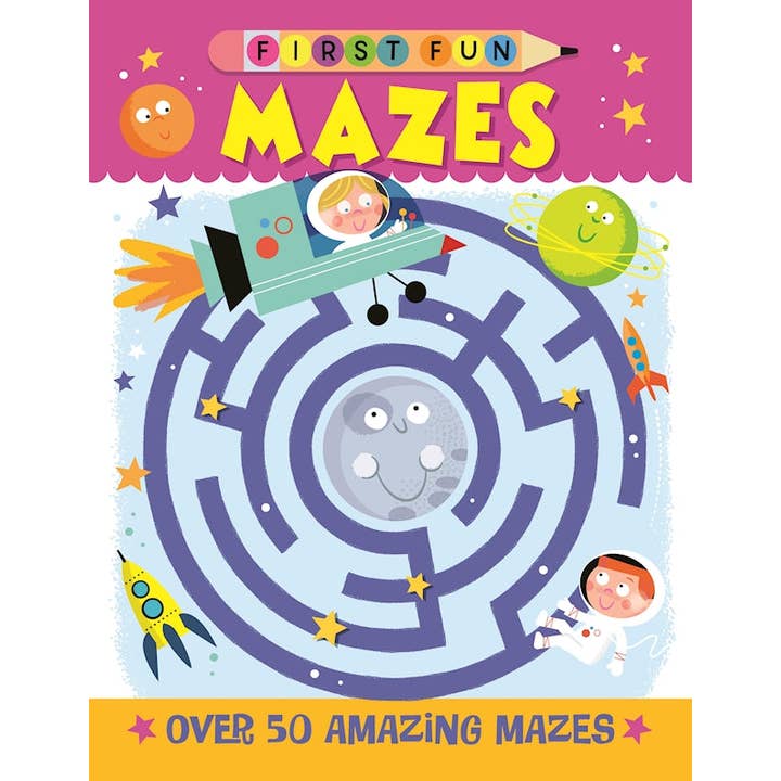 First Fun: Mazes - Beginner Activity For Kids
