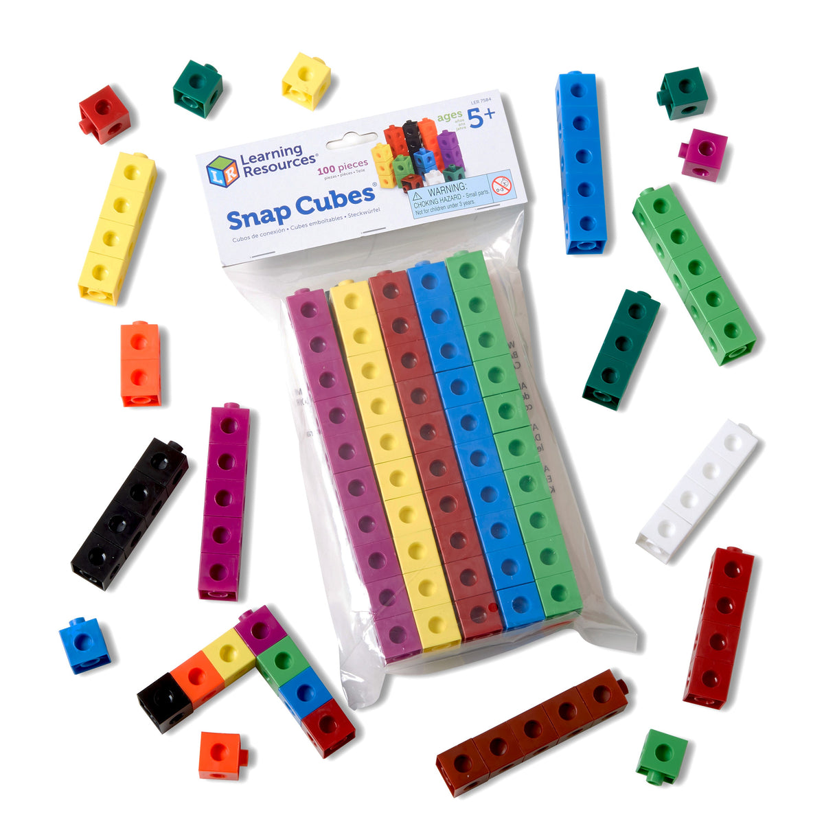 CUBE: Linking Cubes 1" assorted