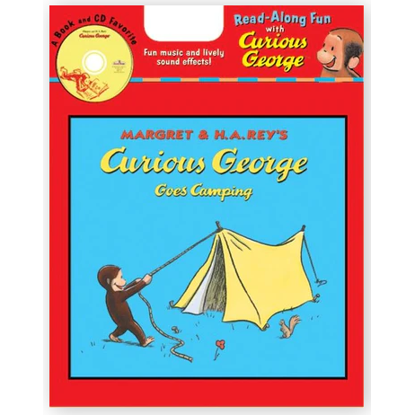 Curious George Goes Camping Book & Cd