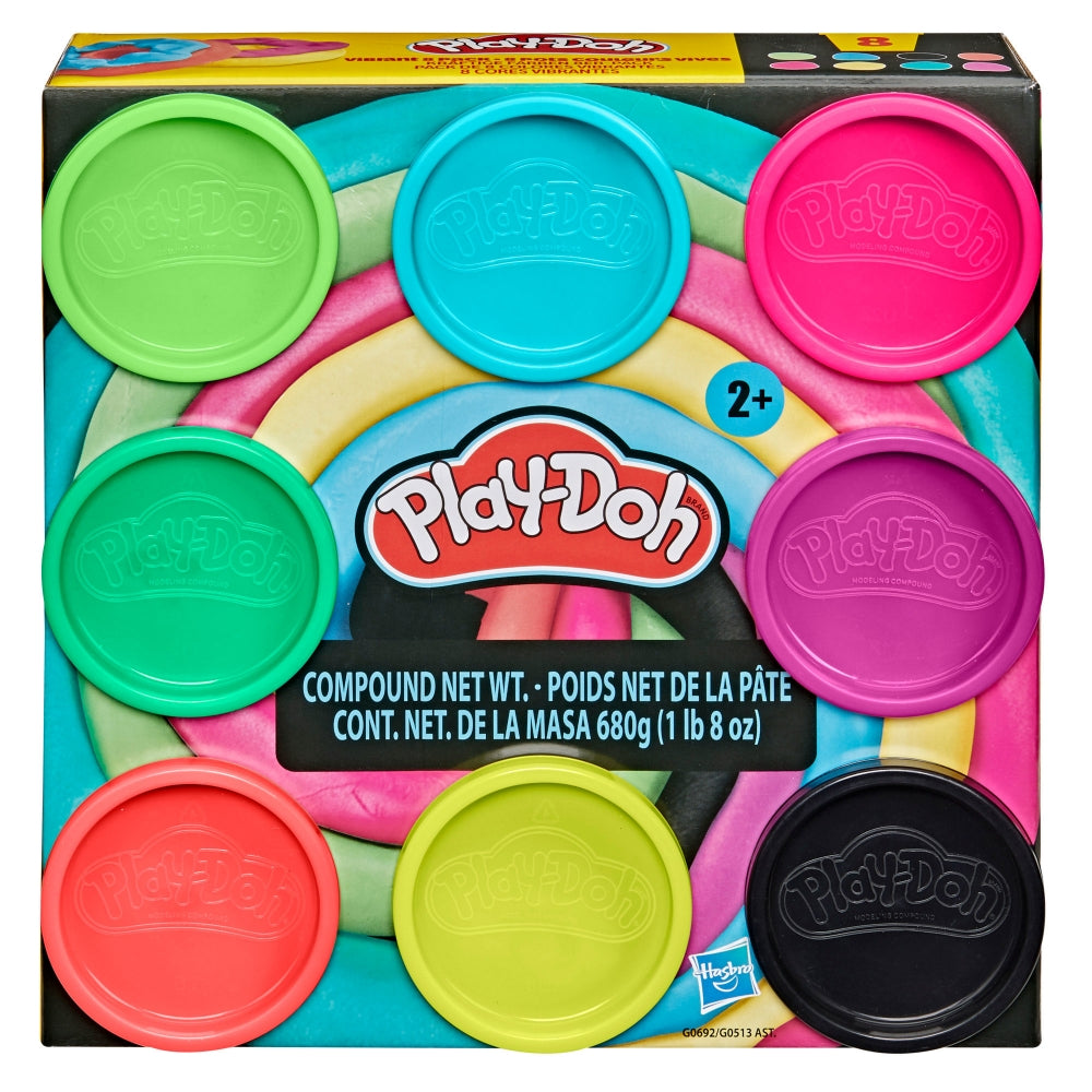 DOUGH: Play-Doh multicolor, 3oz at least 48