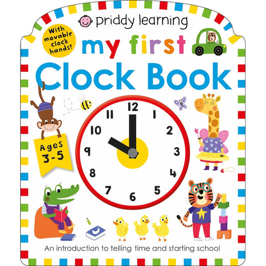 My First Clock Book - Board Book