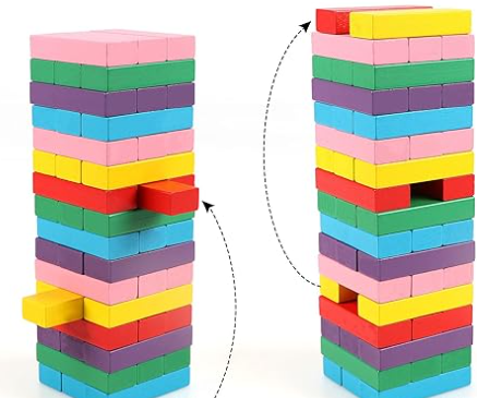 Colored Jenga