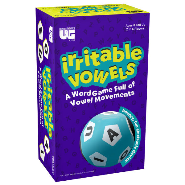 Irritable Vowels game box