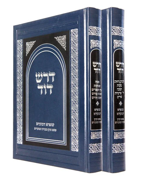 Dorash Dovid Mo'adim 2 Volume Set (Hebrew)