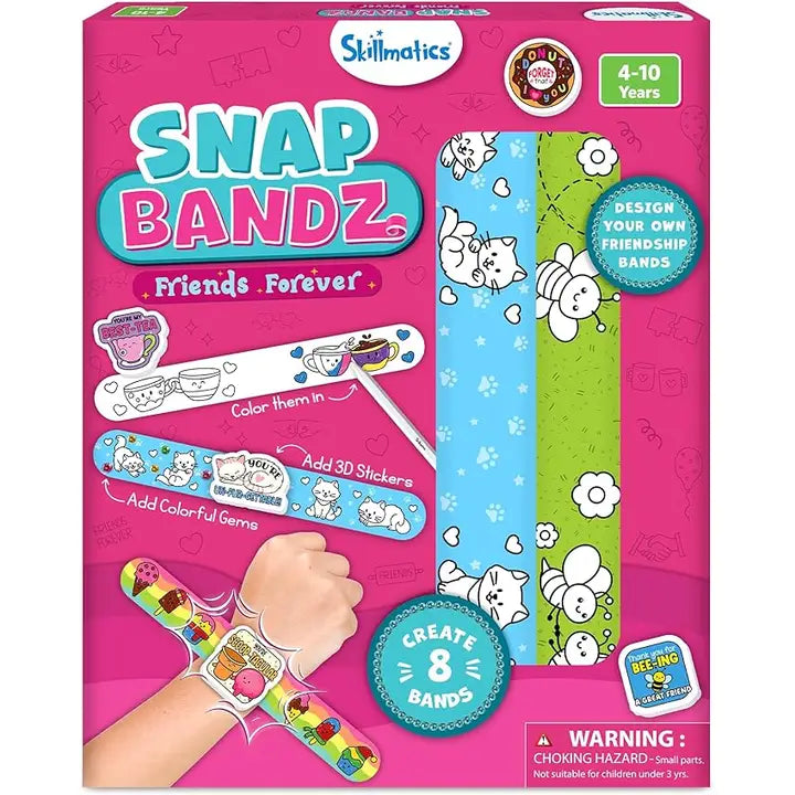 Skillmatics Craft Activity Snap Bandz Friendship Bands