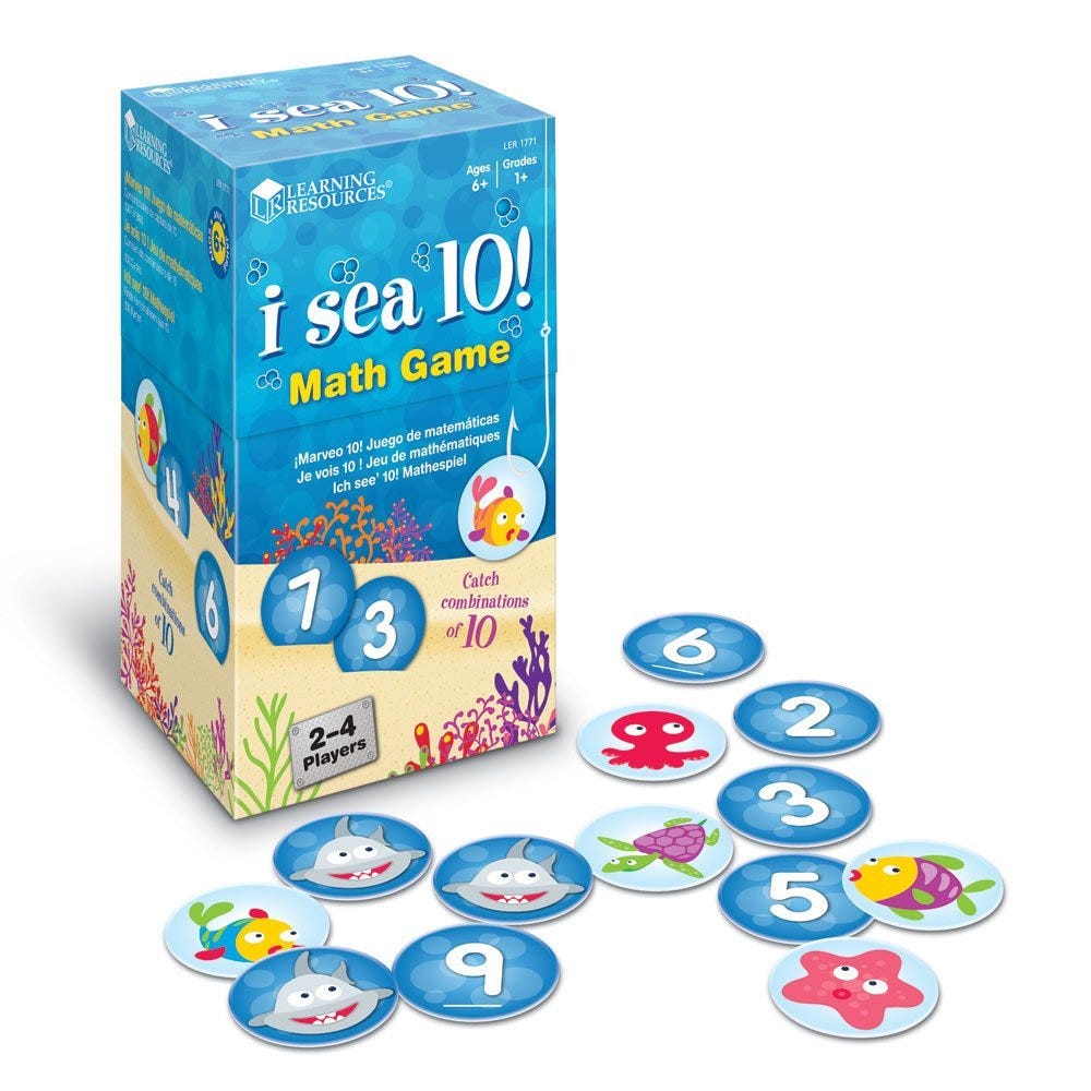 I Sea 10! Math Game