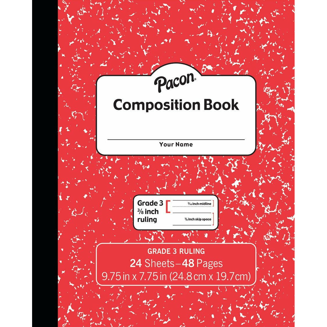 Marble Composition Book - A1 School Supplies