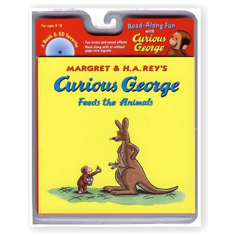 Curious George Feeds the Animals Book & Cd