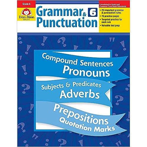 Grammar and Punctuation, Grade 6