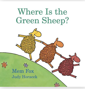 Where Is the Green Sheep? Board Book