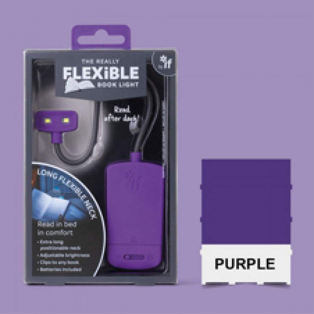 PURPLE - FLEXIBLE BOOK LIGHT