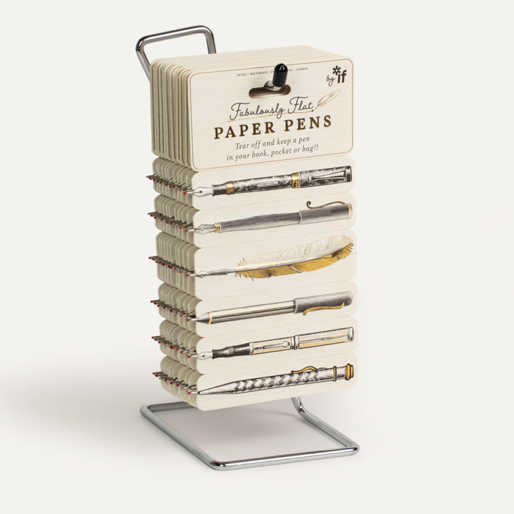 FABULOUSLY FLAT PAPER PENS