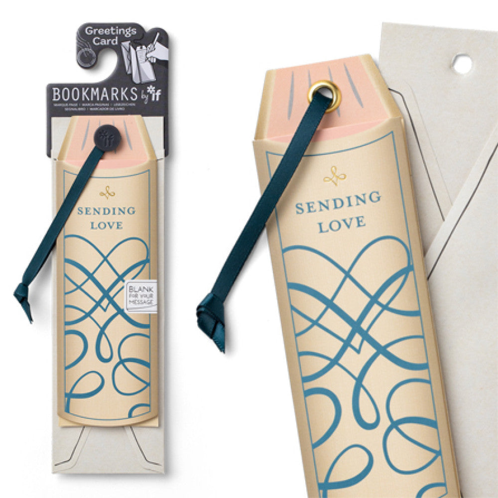 SENDING LOVE - GREETINGS CARDS BOOKMARKS