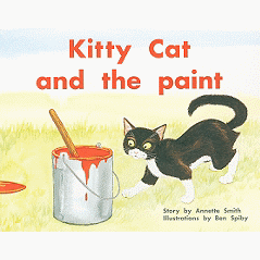 Kitty Cat and the Paint