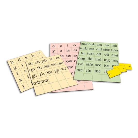 WRS Letter Tiles, 4th Edition