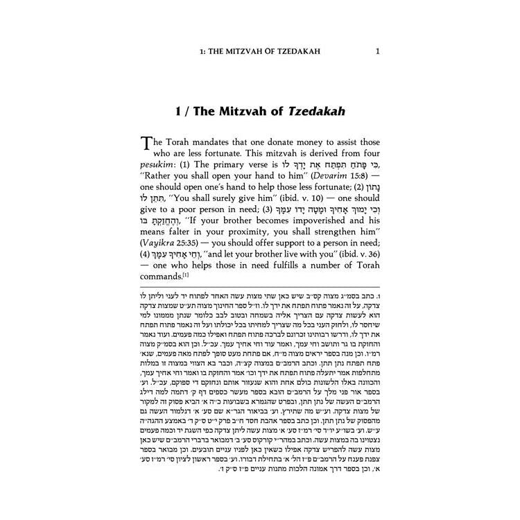 The Laws of Tzedakah and Maaser