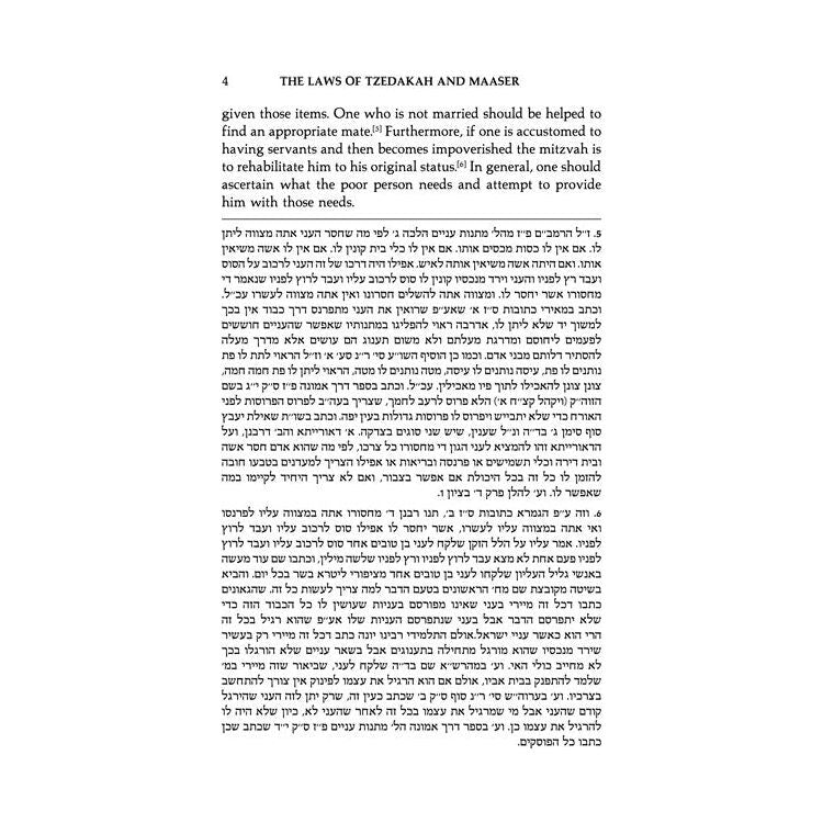 The Laws of Tzedakah and Maaser