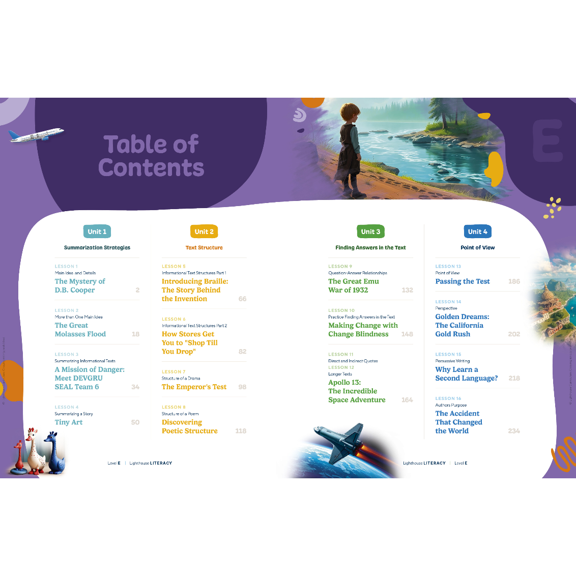 Lighthouse Literacy Level E