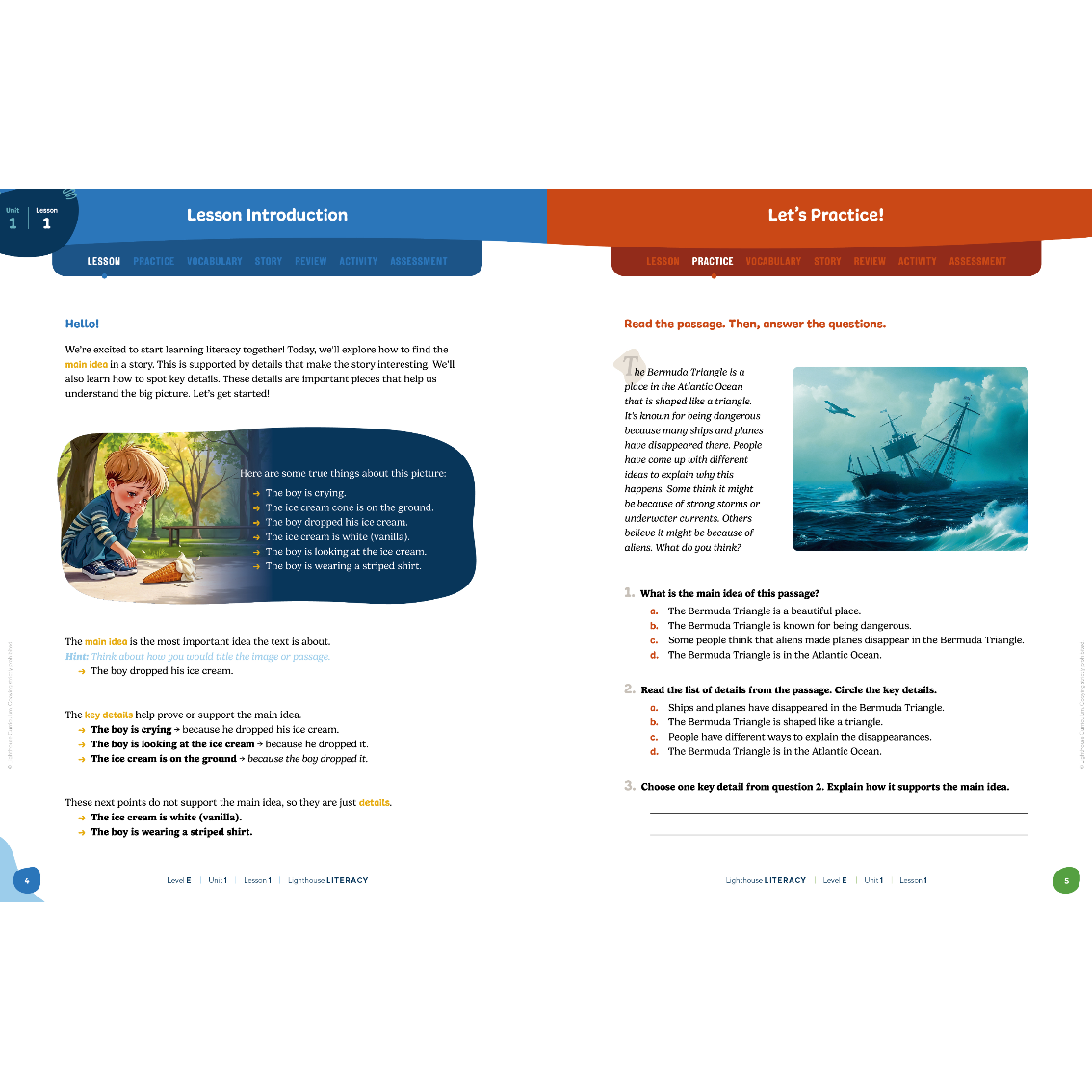 Lighthouse Literacy Level E